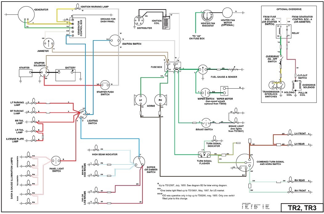Schaltplan – TR2 und TR3