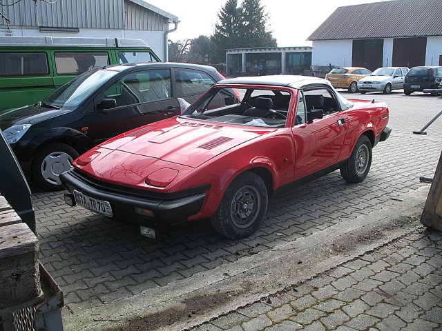 Restauration TR7 – Karosserie