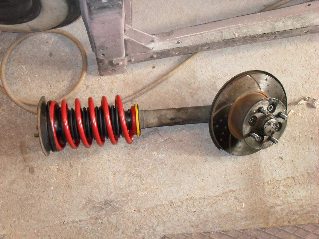 Restauration TR7 – Fahrgestell